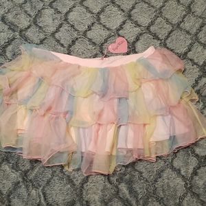 Sugar Thrillz Plus pink tutu skirt rave burn